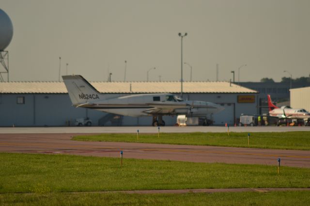 Cessna 402 (N624CA) - 6-9-2012