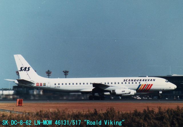 McDonnell Douglas DC-8-60 (LN-MOW) - This is the picture taken before about 30 years, br /but a photo date isnt recording a photo date then, br /and is unclear.