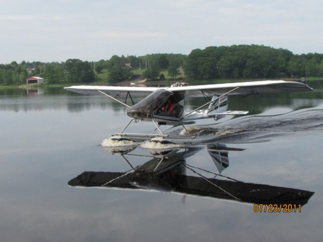 SPENCER S-12 Air Car (C-IITC) - Landed at Third annual Fly-in at New Germany Lake in New Germany NS.....July 24-2011