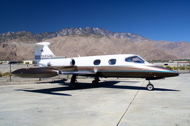 N464CL — - Clay Lacey Learjet at Palm Springs Air Museum