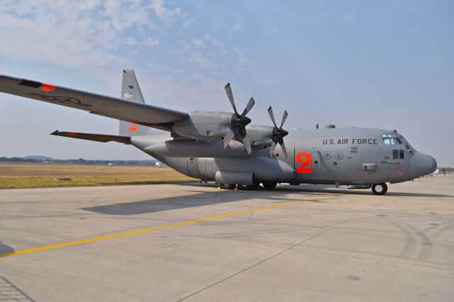 Lockheed C-130 Hercules (93-1041) - USAF Lockheed C-130H Hercules 93-1041 MSN 5376 of the 731th Airlift Squadron visit Santa Lucia AB on April 25th 2019 .