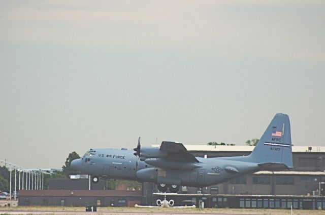 Lockheed C-130 Hercules (AWEF) - This C-130 was lifting to Chico, CA, to assist crews in the wildfires.  Two Firebombers also departed at the same time.