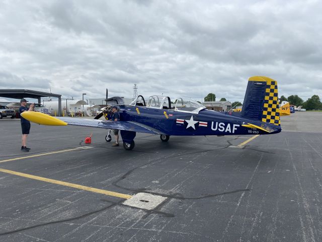 Beechcraft Mentor (N266JD) - Date Taken: May 13, 2023br /From the 2023 T-34 Fly-In event at the London-Corbin Airport!