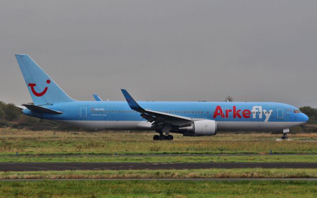 BOEING 767-300 (PH-OYE) - arkefly 767 ph-oye arr in shannon 29/10/14.