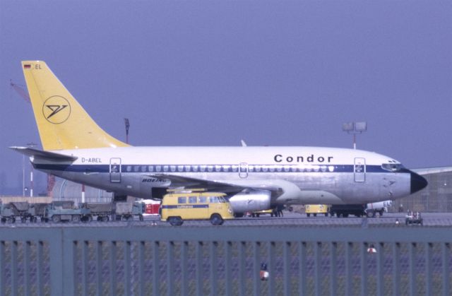 Boeing 737-100 (D-ABEL) - March 1969 at Düsseldorf (EDDL)