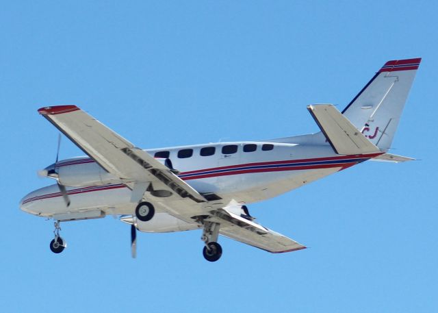 Cessna Conquest 2 (N441CJ) - Landing at Shreveport Regional.