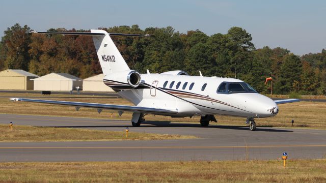 Cessna Citation CJ4 (N941KN) - A Cessna 525C Citation CJ4 taxiing to the ramp at Joe Starnes Field, Guntersville Municipal Airport, AL - October 13, 2016.