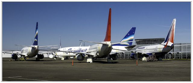 Boeing 737-700 — - At Aviation Technical Services