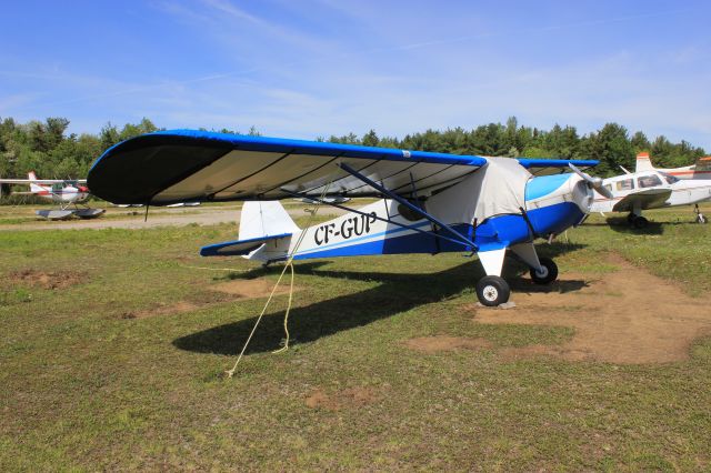 C-FGUP — - CF-GUP Taylorcraft BC. Traveller RVA-Aéroport du lac à la Tortue QC. CSL3 08-06-2019.