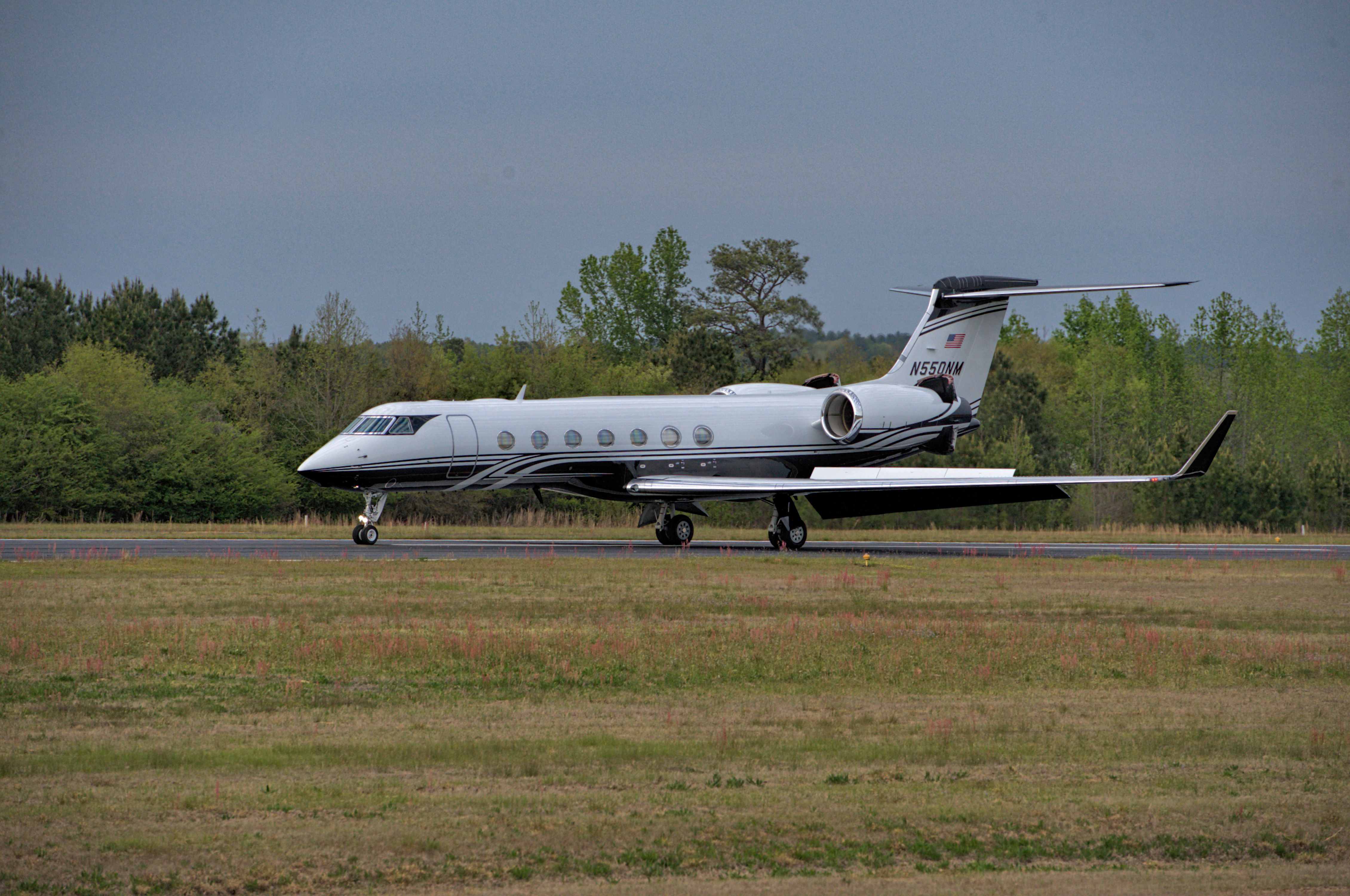 Gulfstream Aerospace Gulfstream V (N550NM) - Departures last day Masters 2018