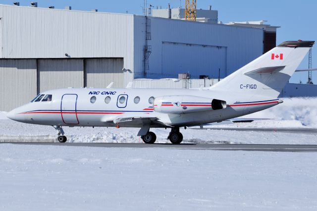 Dassault Falcon 20 (C-FIGD) - Owned by the National Research Council of Canada.