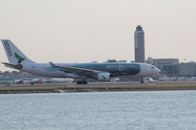 Airbus A330-300 (CS-TRY) - Air Azores (formerly SATA) A330 heading to Terminal E at Logan. 