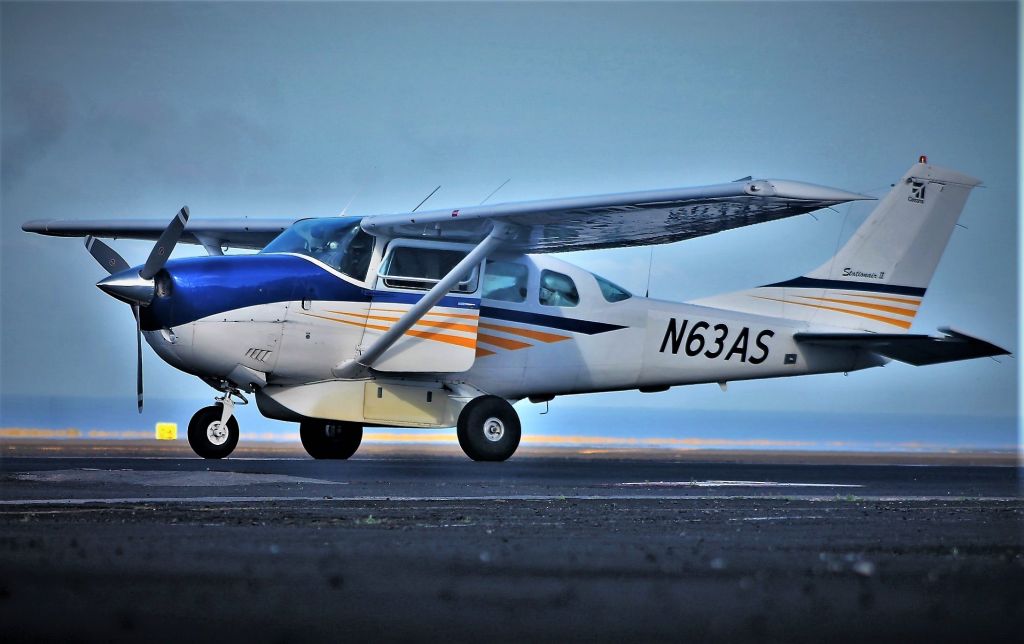 Cessna 206 Stationair (N63AS) - Santa Maria Island International Airport - LPAZ - Azores. April 16, 2021.