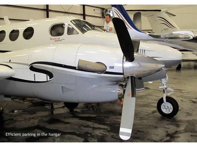 Beechcraft King Air 90 (N331JP) - Relaint Air runs a professional maintenance operation with 30 years experience.