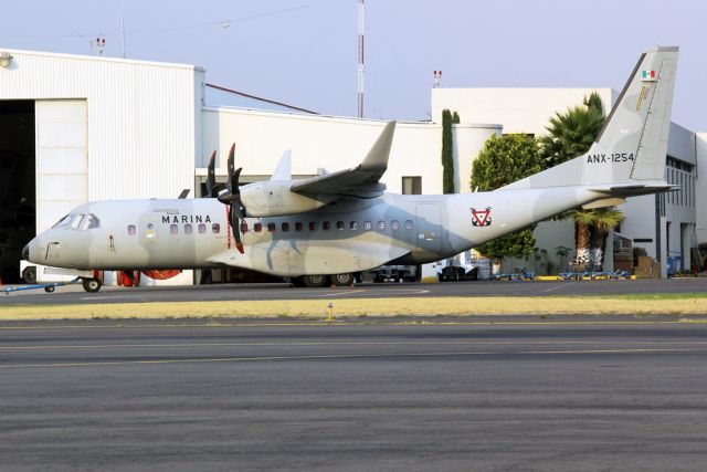 Casa C-295 Persuader (ANX1254) - resting at its home base. Air side shot.March2019