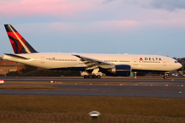 BOEING 777-200LR (N705DN) - on 11 August 2109