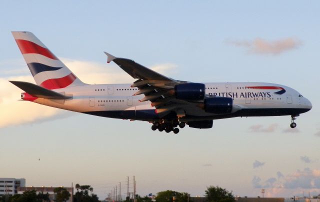 Airbus A380-800 (G-XLEK) - The A380-800"The Gentle Giant"From Britain!"