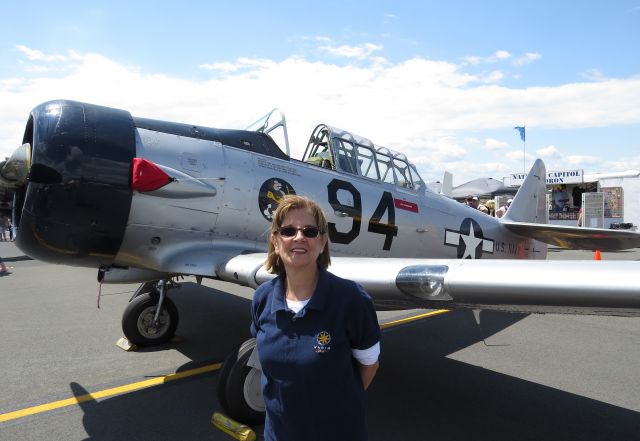 North American T-6 Texan (N796WM) - Manassas Air Show 2015