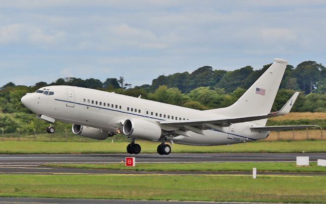 02-0201 — - usaf c-40c 02-0201 dep shannon 5/7/16.