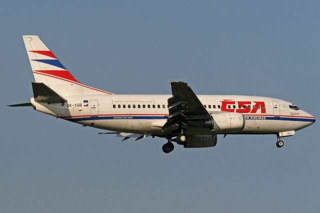 Boeing 737-500 (OK-XGB)