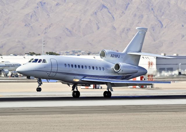 Dassault Falcon 900 (N210FJ) - N210FJ 2008 Dassault FALCON 900EX C/N 210  Las Vegas - McCarran International (LAS / KLAS) USA - Nevada, June 16, 2011 Photo: Tomás Del Coro