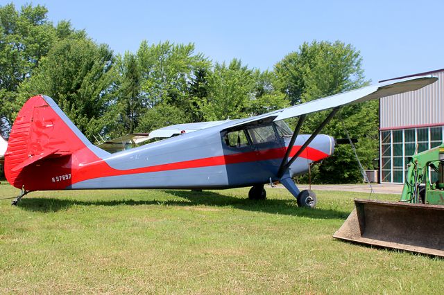 Piper 108 Voyager (N97697) - Parked at Germack (7D2) Geneva OH