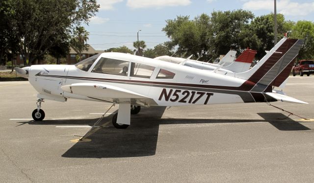 Piper Cherokee Arrow (N5217T) - A retractable gear aircraft with still reasonable operating cost.