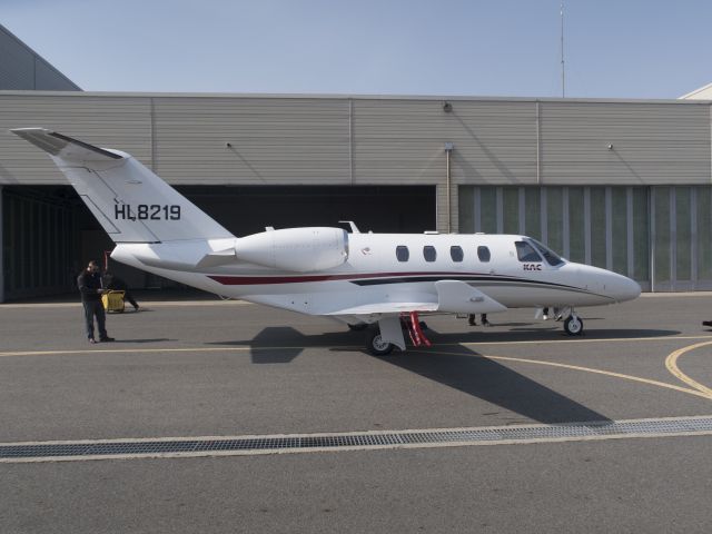 Cessna Citation CJ1 (HL8219) - 16 MAR 2017