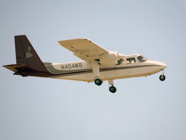 ROMAERO Islander (N404WB) - STOL aircraft.