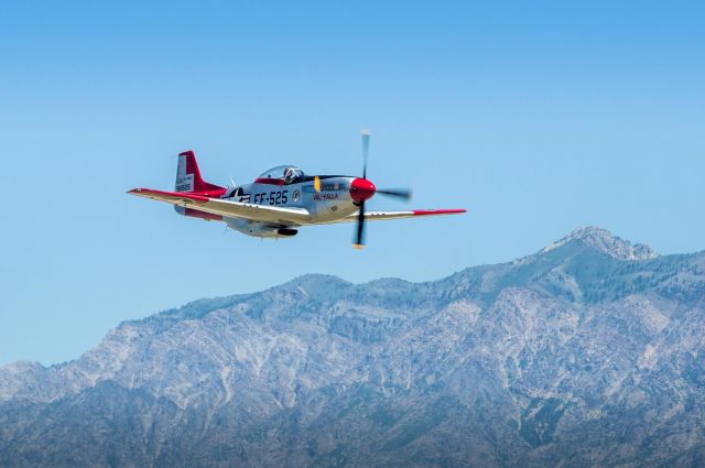 North American P-51 Mustang (N151AF) - 2016 Airshow at Hill Air Air Force Base.