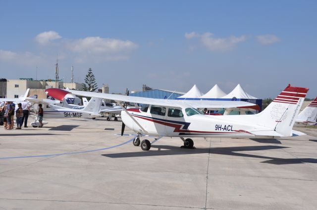Cessna Skyhawk (9H-ACL) - Malta Air Show, Malta School of Flying