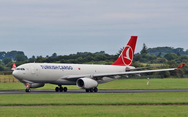 Airbus A330-200 (TC-JDR) - turkish cargo a330-200f tc-jdr dep shannon 14/8/16.