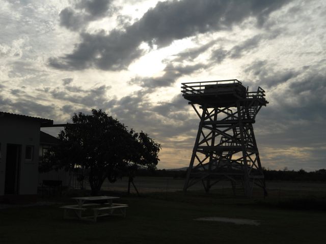 — — - Tower, FAFK, ex RAF WWII training base for Spitfires