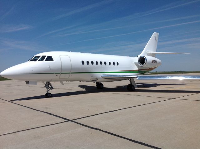 Dassault Falcon 2000 (N131A) - Fresh out of paint, ready for test flight.