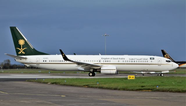 Boeing 737-900 (HZ-MF6) - saudi ministry of finance b737-9fger bbj3 hz-mf6 dep shannon 23/10/19.
