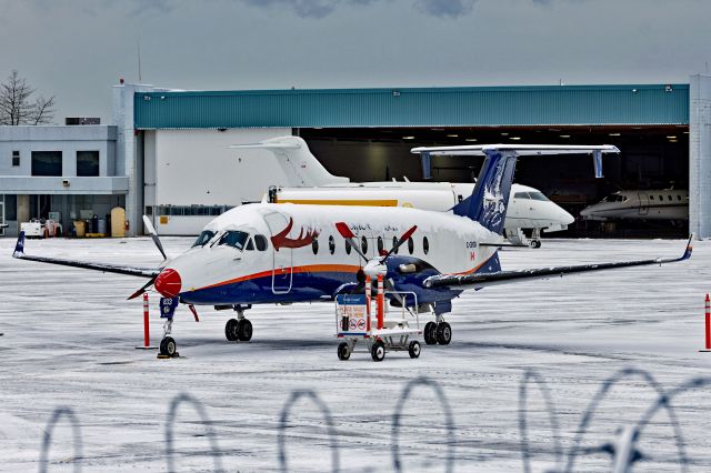 Beechcraft 1900 (C-GPCR) - Rudolph resting after Christmas