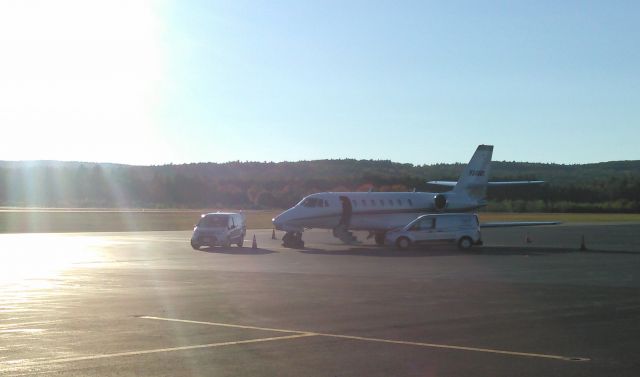 Cessna Citation Sovereign (N346QS) - Getting checked out after a fuel problem...