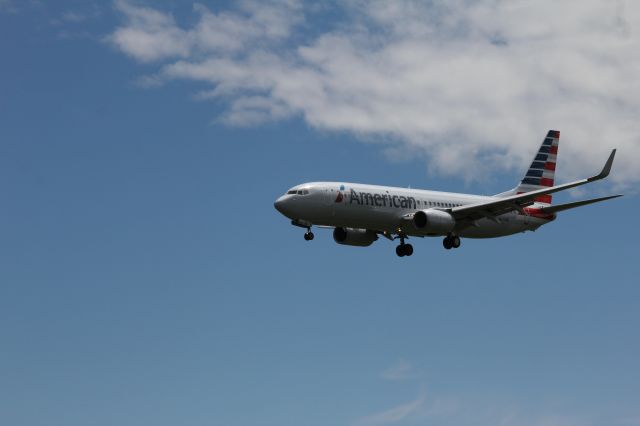 Boeing 737-800 (N842NN) - Taken by my brother Gord at YYC