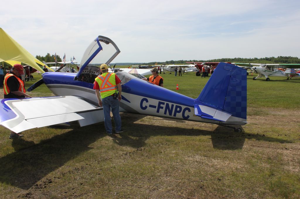 Vans RV-7 (C-FNPC) - C-FNPC Van'S RV-7 RVA Aéroport de Sherbrooke QC. CYSC 16-06-2018.