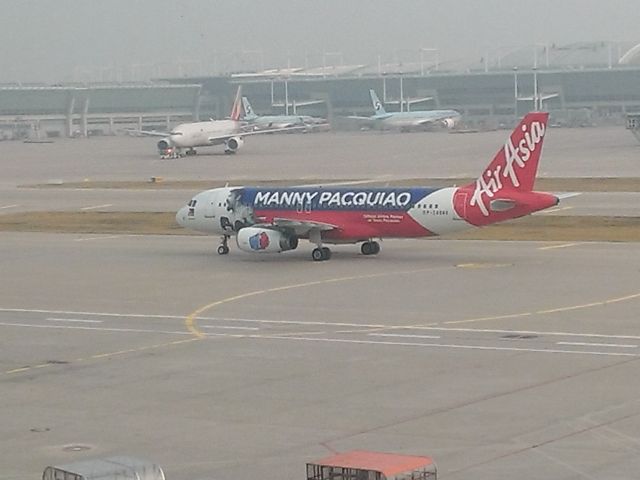 Airbus A320 (RP-C8988) - RP-C8988  Bad air quality at Incheon but a great livery of Manny Pacquiao