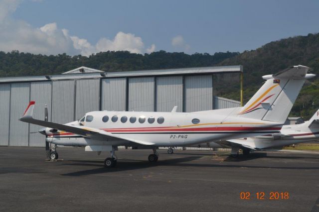 Beechcraft Super King Air 350 (P2-PNG) - The aircraft arrived prior to 2017 and has been the subject of dispute between various organisations regarding maintenance.