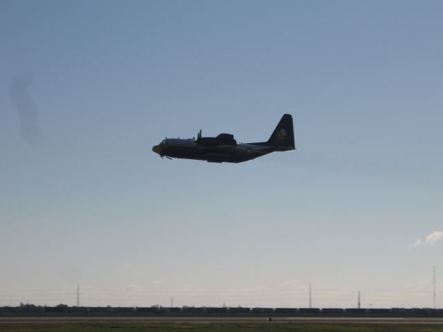 Lockheed C-130 Hercules (NAVY) - Fat Albert taking off