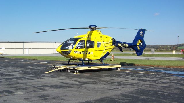 Eurocopter EC-635 (N137MH) - MedStar medical Heli at Frederick MD.