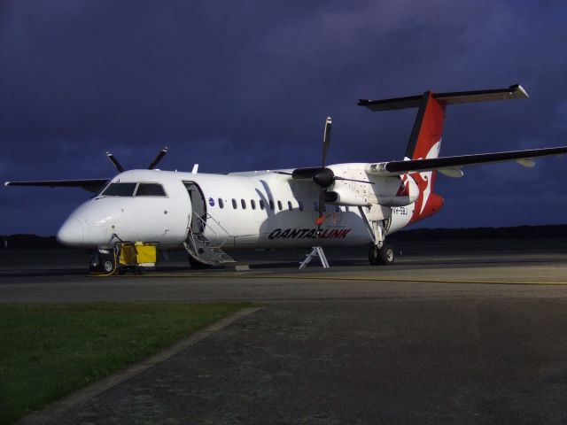 VH-SBJ — - Qantaslink Q300 VH-SBJ at Devonport. July 4 2014.