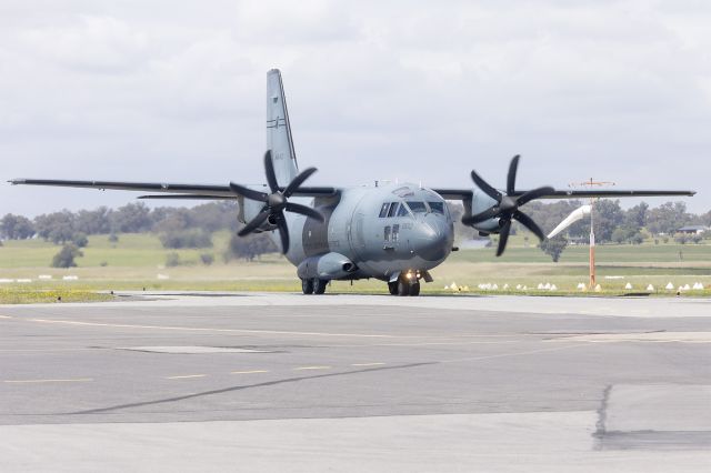 ALENIA Spartan (C-27J) (A34002) - Royal Australian Air Force (A34-002) Alenia C-27J Spartan taxiing at Wagga Wagga Airport
