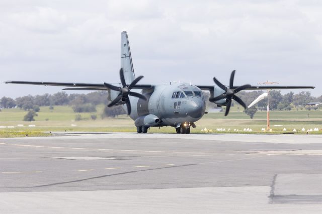 ALENIA Spartan (C-27J) (A34002) - Royal Australian Air Force (A34-002) Alenia C-27J Spartan taxiing at Wagga Wagga Airport