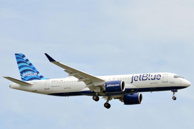 Airbus A220-300 (N3044J) - JetBlue 6120 takes delivery of another Airbus A220-300 