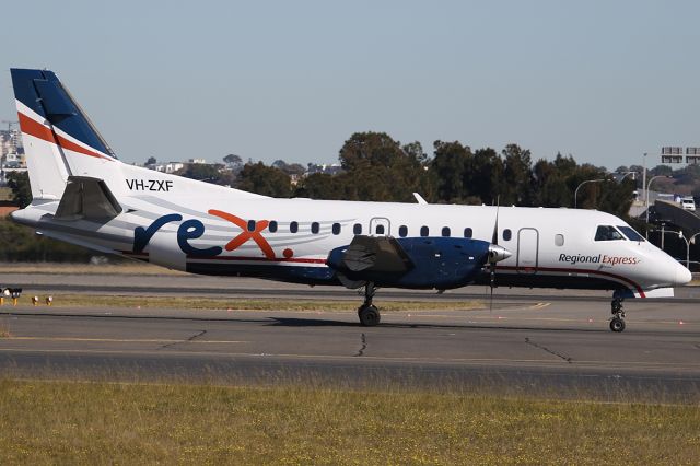 Saab 340 (VH-ZXF) - on 13 August 2019