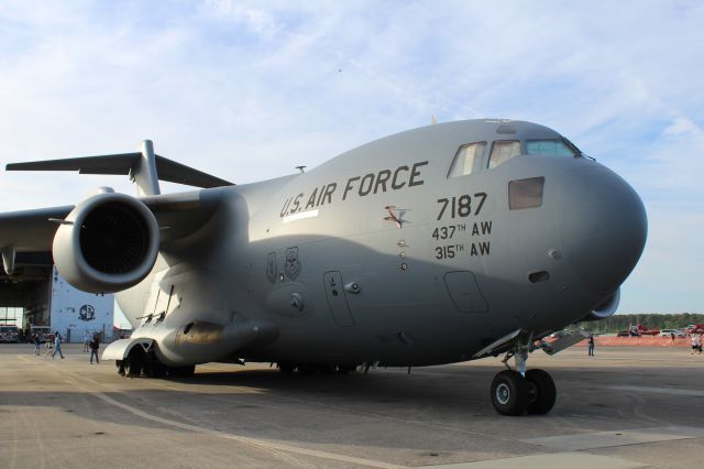 Boeing Globemaster III (N77187) - There is no "N" in front of the number.