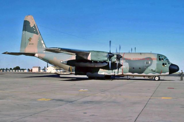 A97003 — - AUSTRALIA - AIR FORCE - LOCKHEED - C-130H HERCULES (L-382) REG : A97-003 (CN 382/4783) - NOWRA NSW. AUSTRALIA - YSNW (30/6/1988)